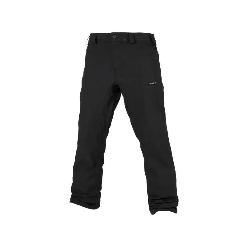 Pantalones de snowboard para hombre Volcom Freakin Snow Chino (NEGRO)