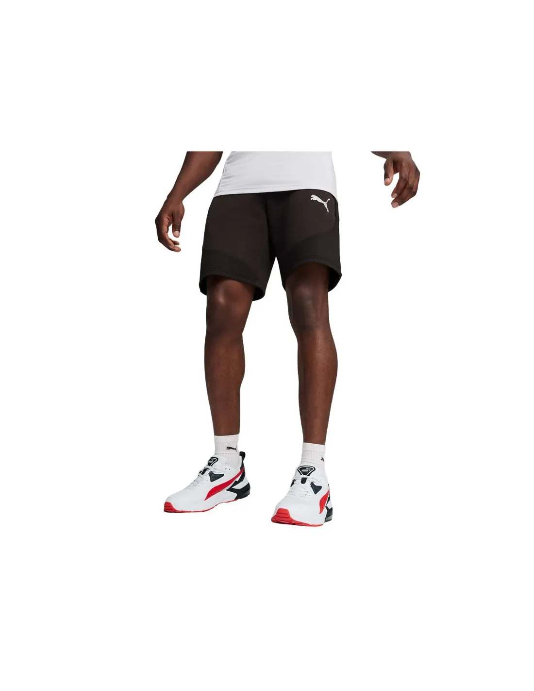 Pantalones Puma EVOSTRIPE 8'' Negro Hombre