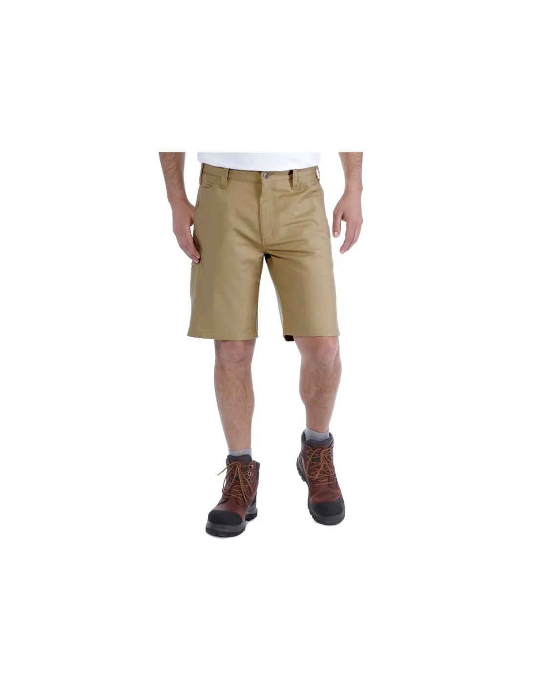 Pantalón Carhartt Rugged Stretch Canvas Short Hombre Dark Khaki