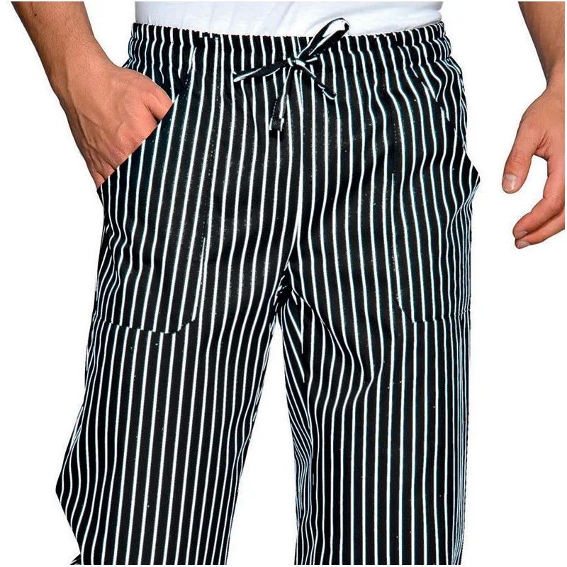 PANTALóN DE COCINA A RAYAS PANTALACCIO LONDRA 01  ISACCO