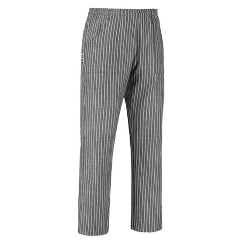 PANTALóN DE COCINA GRIS CON RAYAS  EGOCHEF