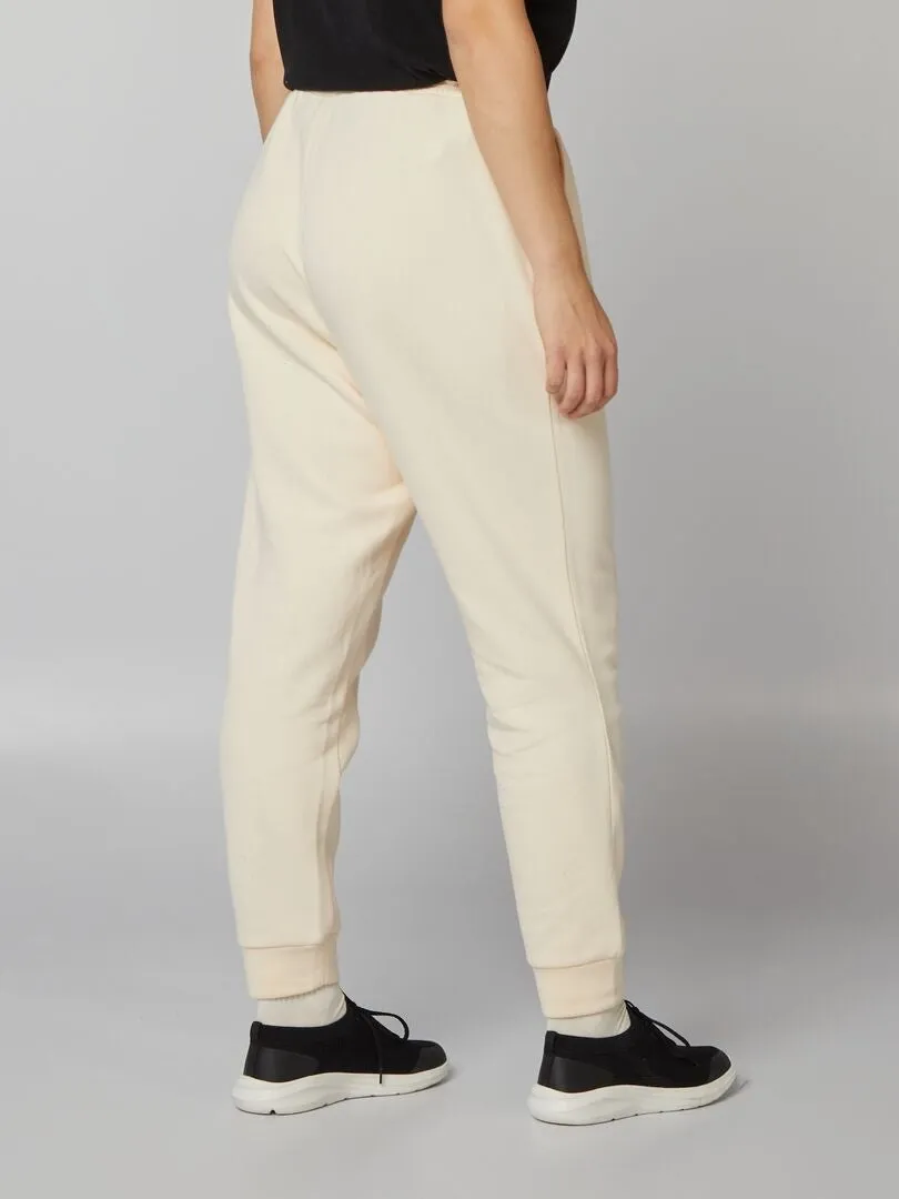 PANTALóN DE JOGGING  BLANCO