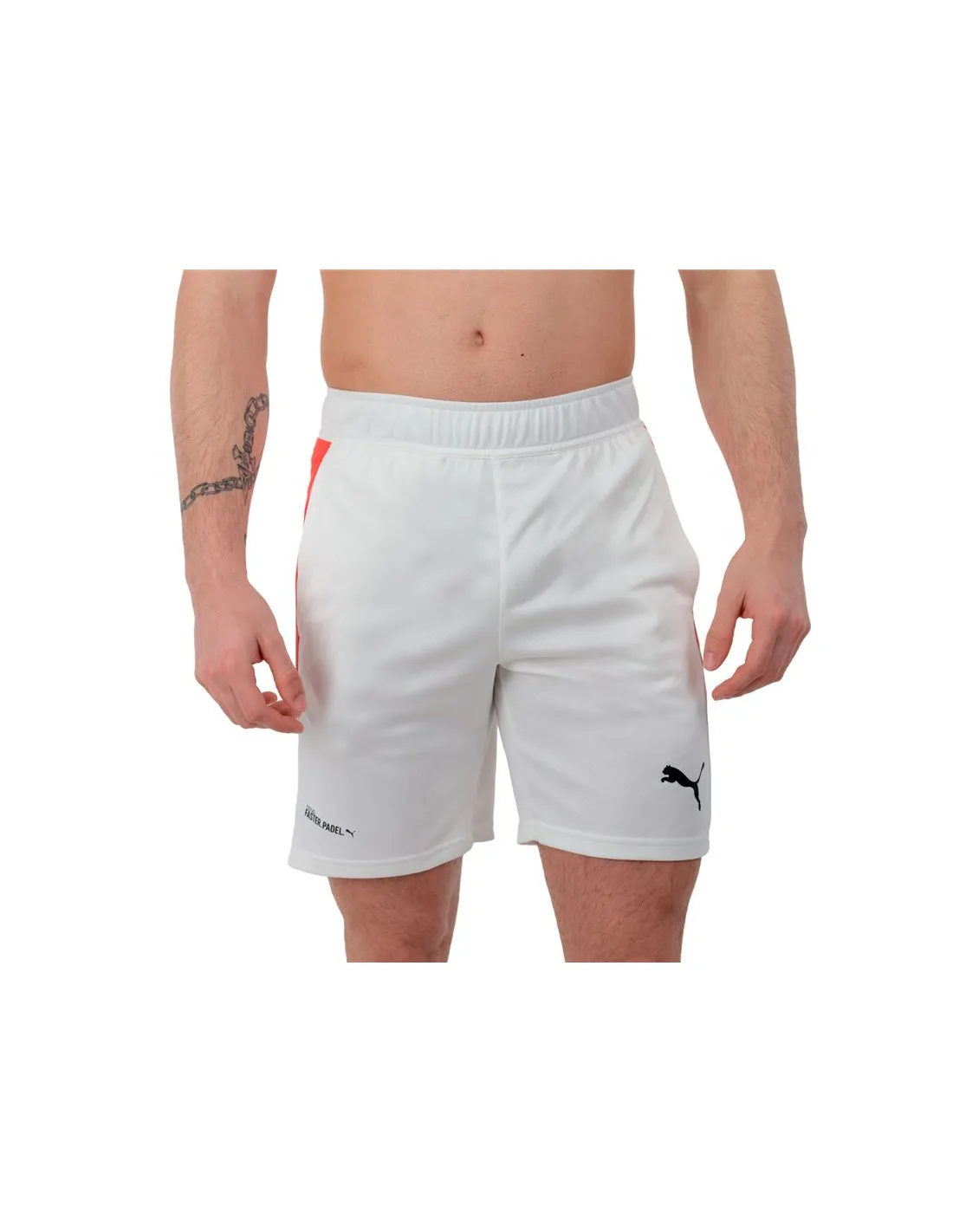 Pantalón de Pádel Puma Individual Padel Blanco Hombre