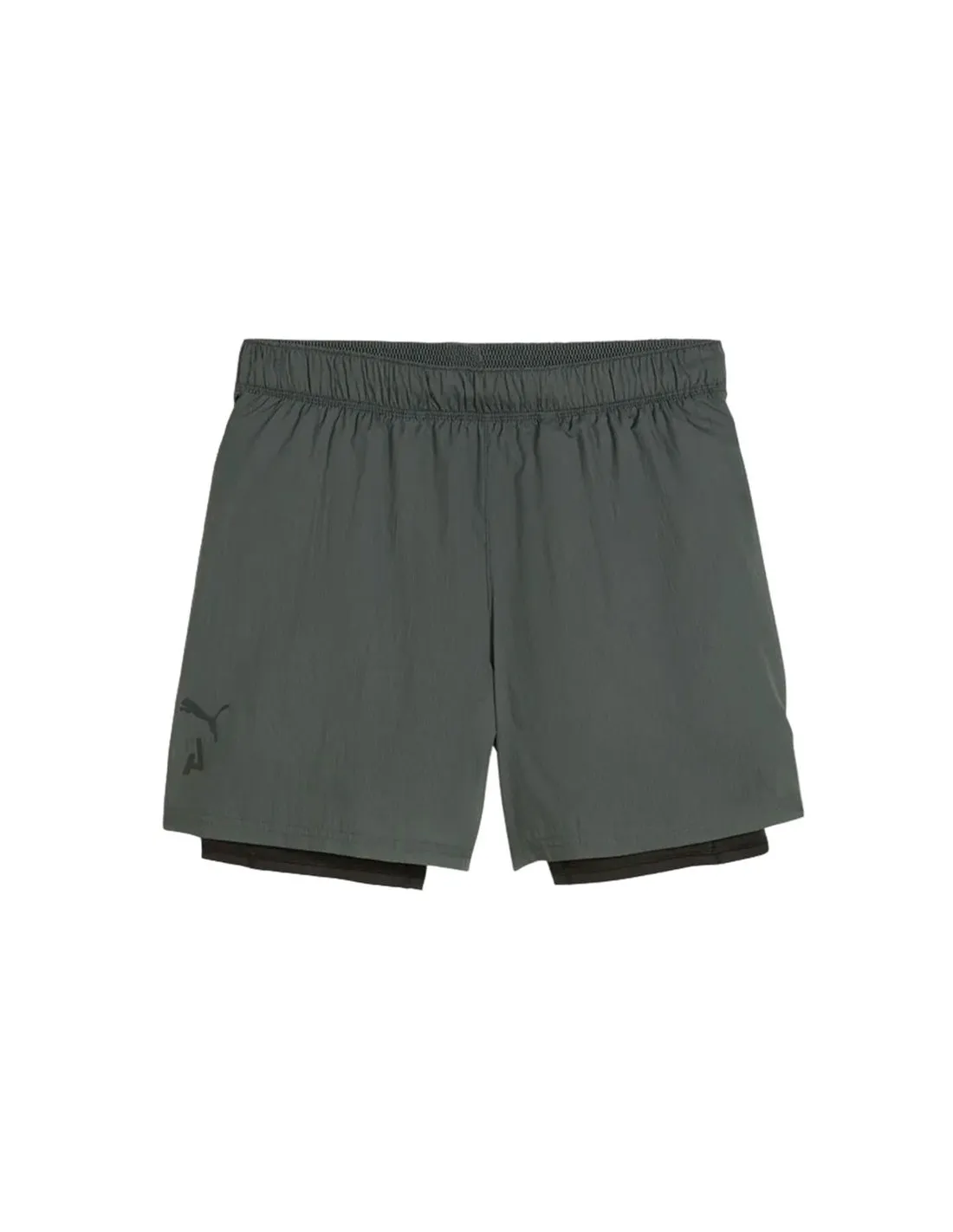 Pantalón de Running Puma Seasons 5" Woven 2 Hombre Gris