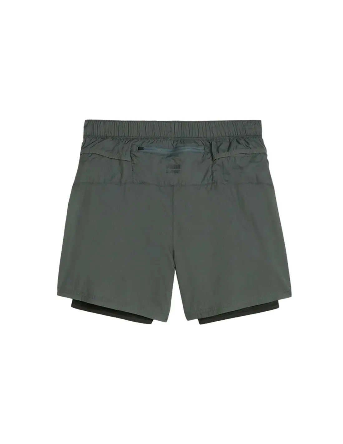 Pantalón de Running Puma Seasons 5" Woven 2 Hombre Gris