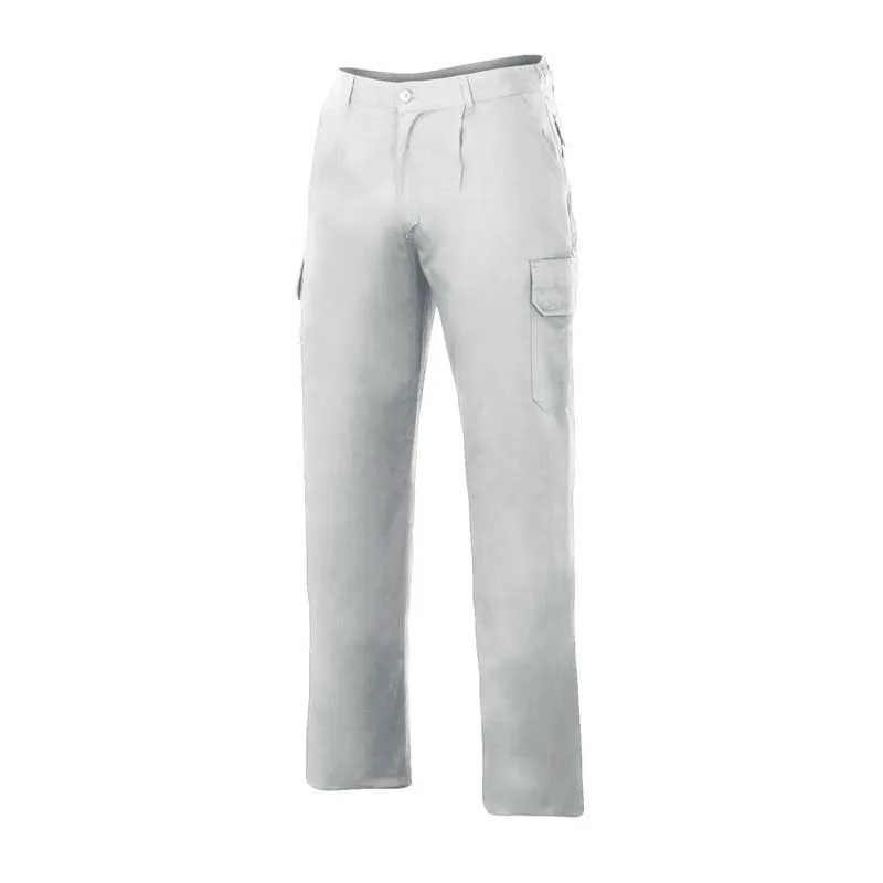 PANTALóN DE TRABAJO ACOLCHADO MULTIBOLSILLOS BLANCO  VELILLA