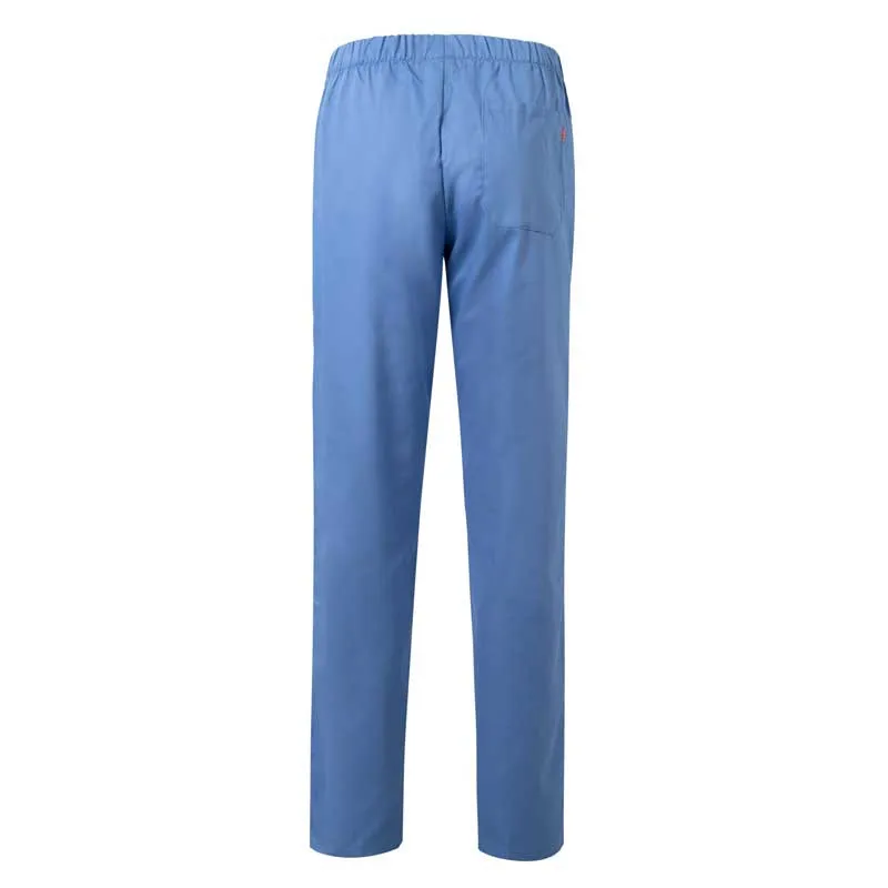 PANTALóN PIJAMA LABORAL CON GOMA CELESTE  VELILLA