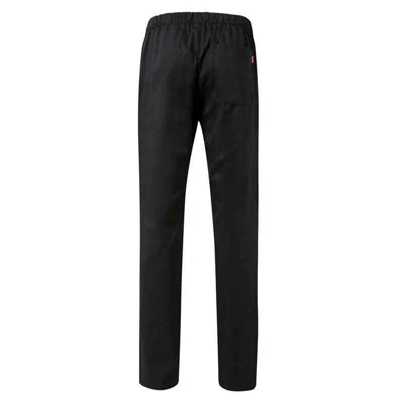 PANTALóN PIJAMA LABORAL CON GOMA NEGRO  VELILLA