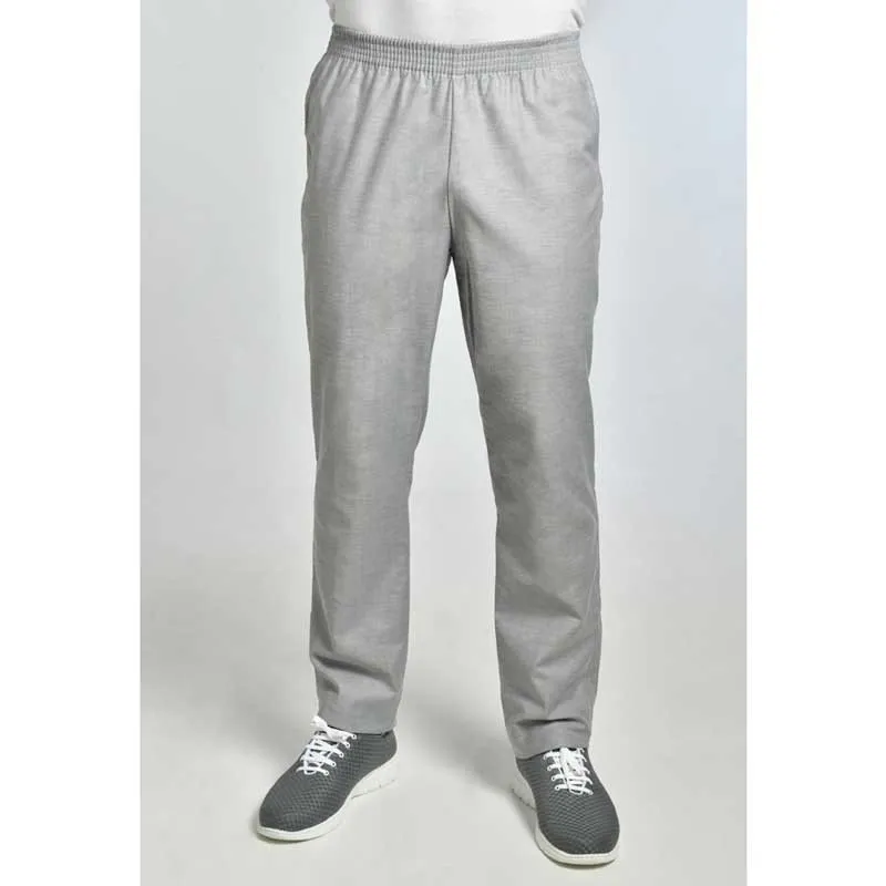 PANTALóN PIJAMA SANITARIO GRIS SIN BOLSILLOS  DYNEKE