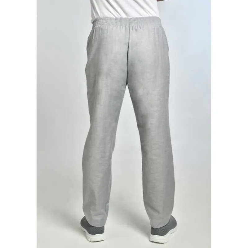 PANTALóN PIJAMA SANITARIO GRIS SIN BOLSILLOS  DYNEKE