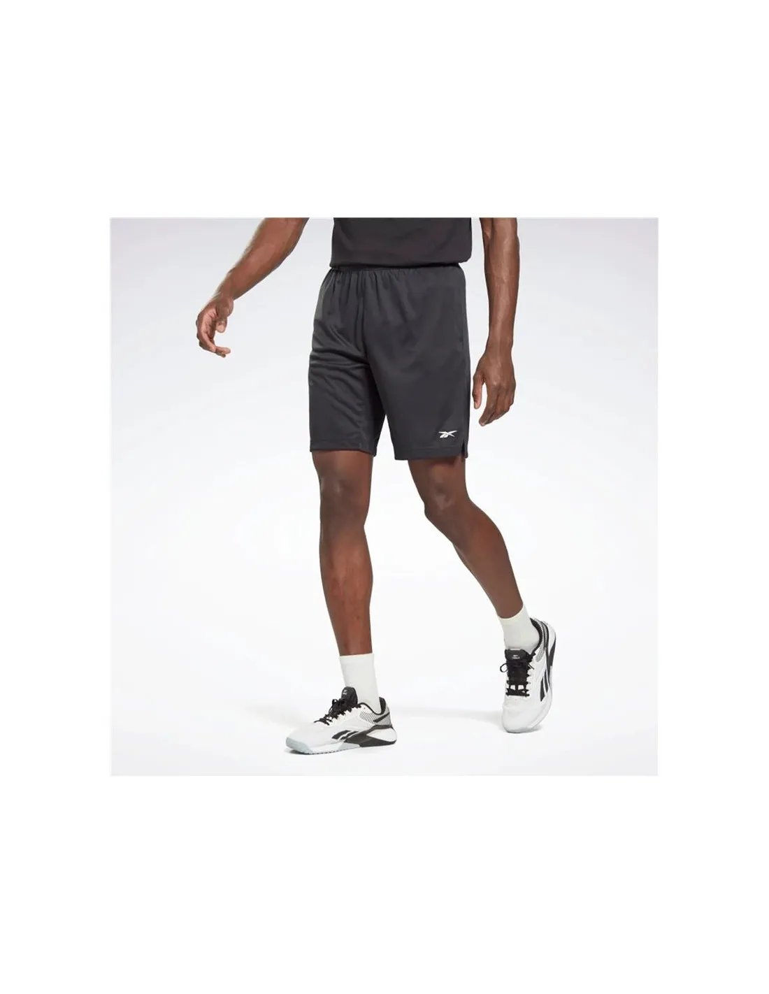 Pantalón Reebok Comm Knit Short Hombre Negro