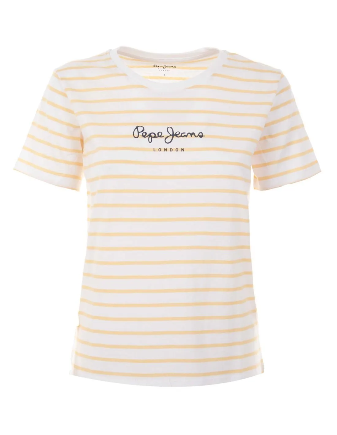 PEPE JEANS  CAMISETA CORNISH YELLOW ELBA PL505876 MUJER