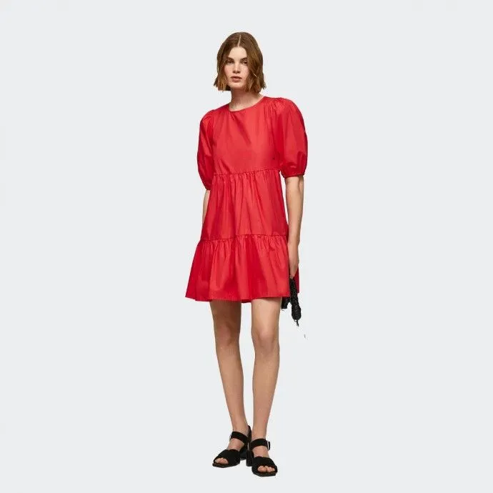 PEPE JEANS Vestido rojo Pepe Jeans