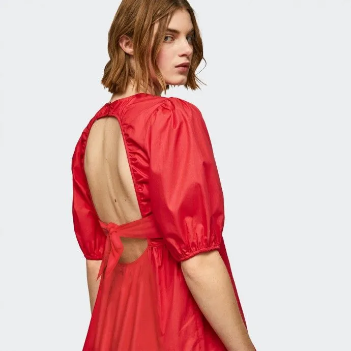 PEPE JEANS Vestido rojo Pepe Jeans