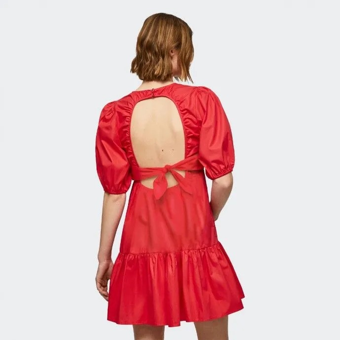 PEPE JEANS Vestido rojo Pepe Jeans