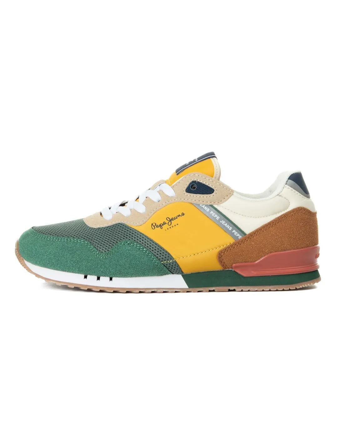 PEPE JEANS  ZAPATILLAS MULTICOLOR LONDON URBAN B PBS40002 MUJER