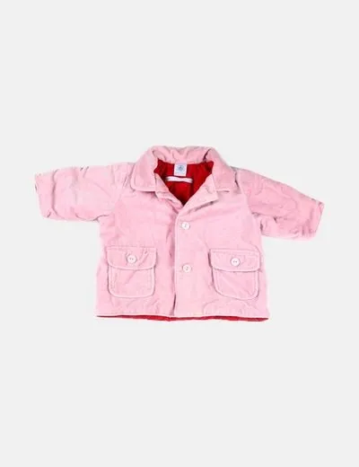 Petit Bateau Abrigo básico rosa