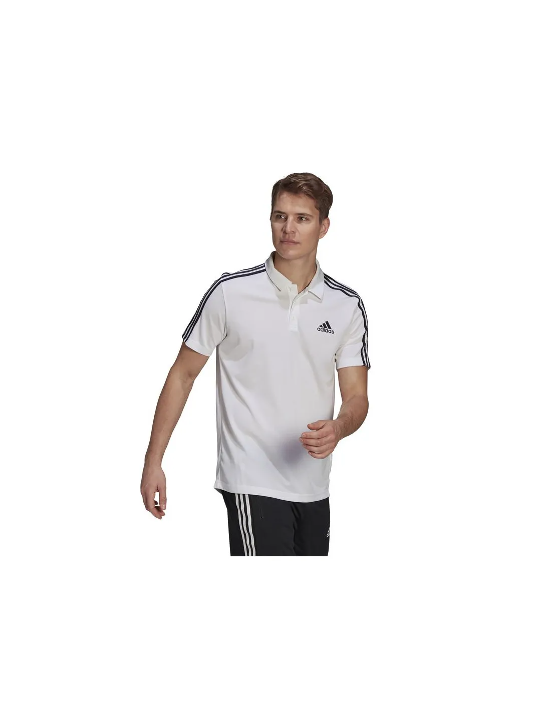 Polo de Fitness adidas Primeblue 3 Bandas