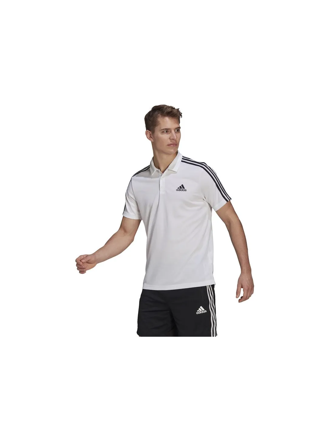 Polo de Fitness adidas Primeblue 3 Bandas