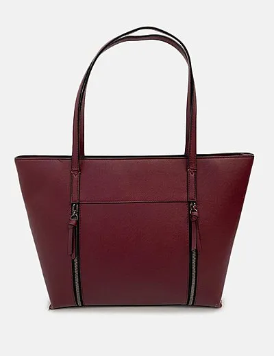 Primark Bolso shopper granate