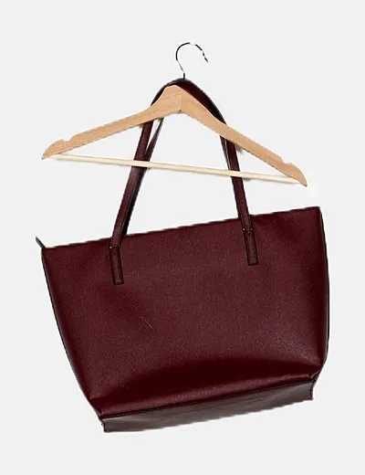 Primark Bolso shopper granate