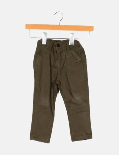 Primark Jeans verde básico