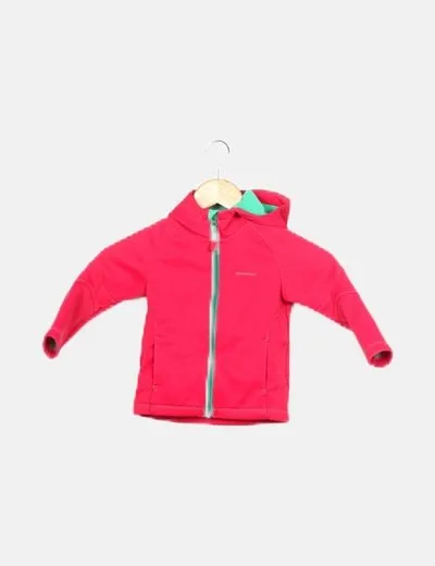Quechua Chaqueta rosa cremallera