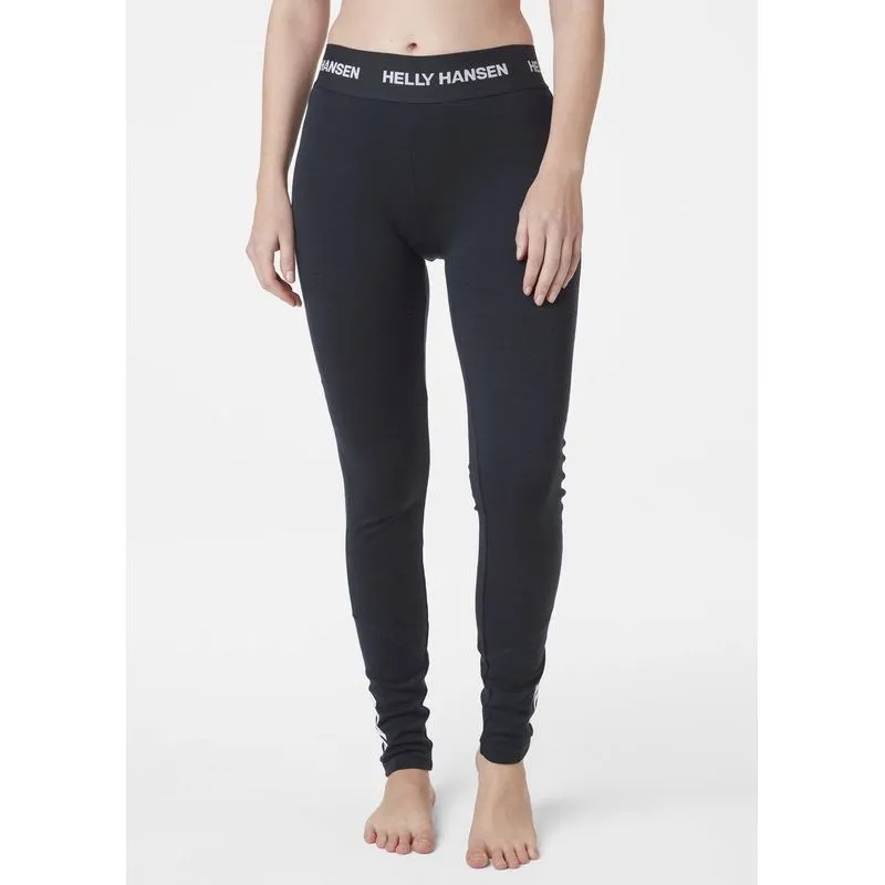 Ropa interior técnica HELLY HANSEN Lifa Merino Midweight Pantalón (azul marino) Mujer