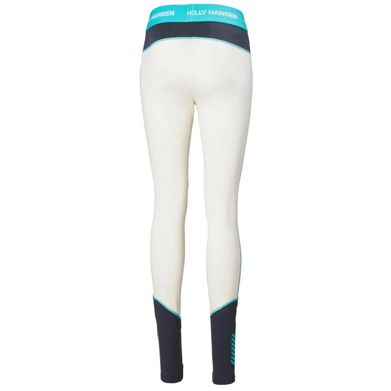 Ropa interior técnica HELLY HANSEN Lifa Merino Midweight Pantalón (blanco) Mujer