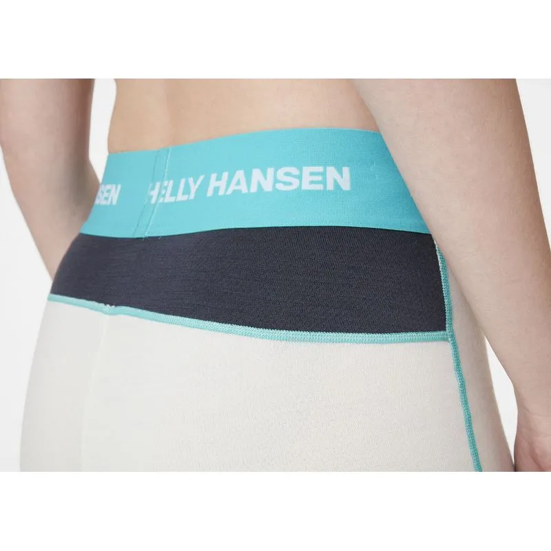 Ropa interior técnica HELLY HANSEN Lifa Merino Midweight Pantalón (blanco) Mujer