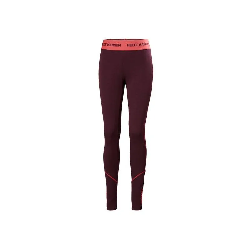 Ropa interior técnica HELLY HANSEN Lifa Merino Midweight Pantalón (Wild Rose) Mujer