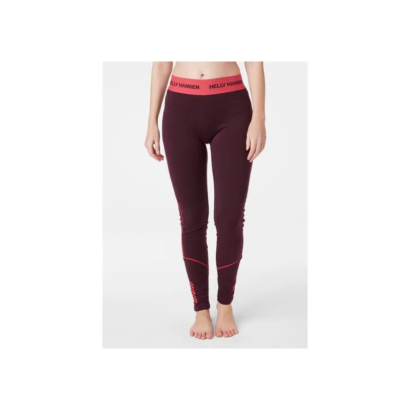 Ropa interior técnica HELLY HANSEN Lifa Merino Midweight Pantalón (Wild Rose) Mujer