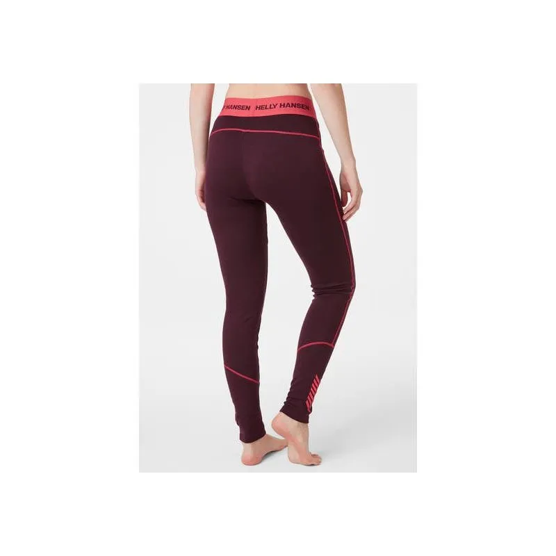 Ropa interior técnica HELLY HANSEN Lifa Merino Midweight Pantalón (Wild Rose) Mujer