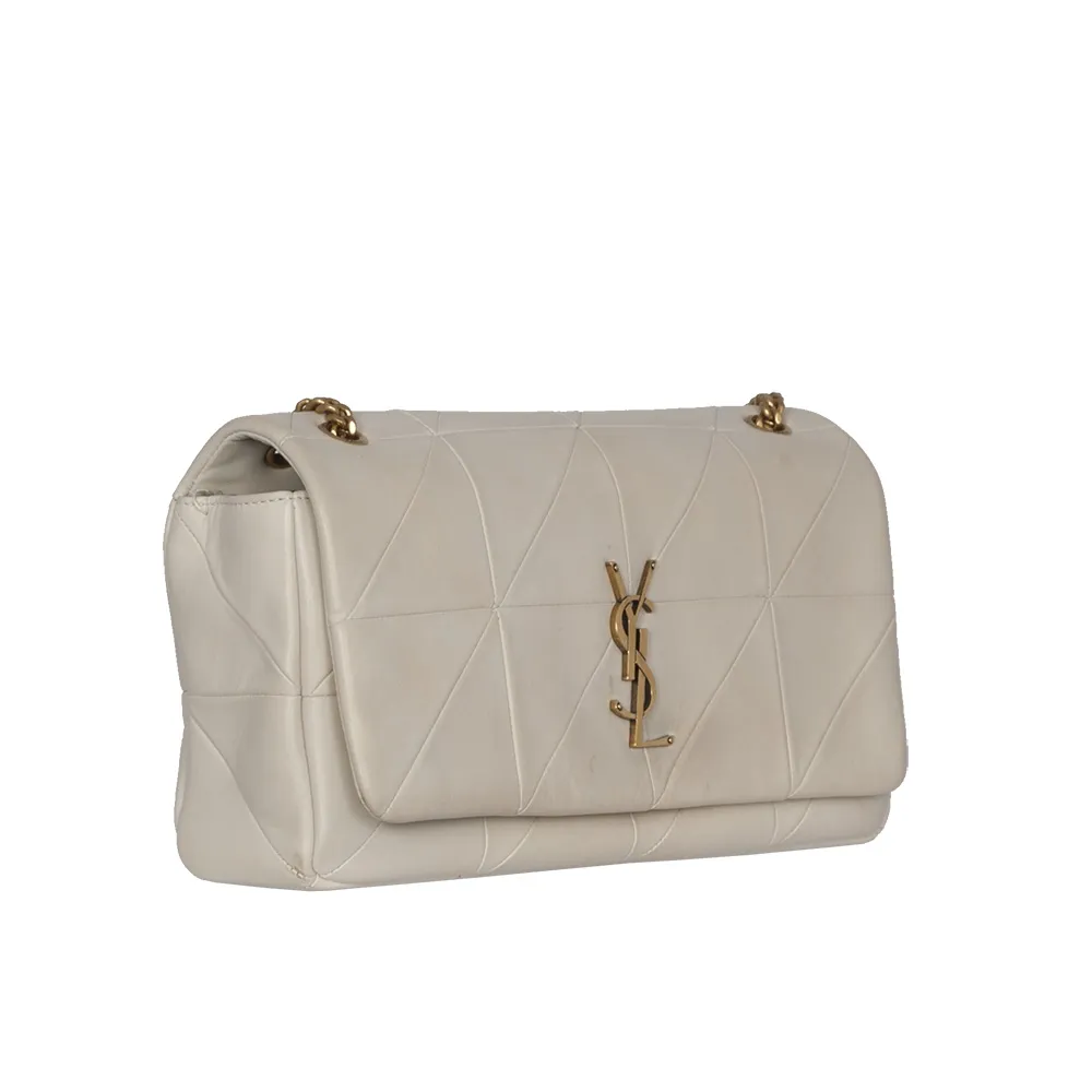 Saint Laurent Bolso Jamie Mediano Beige