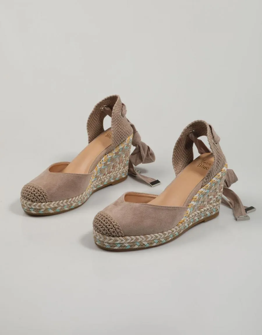  sandales ALMA BLUE 4051 en Taupe 82512