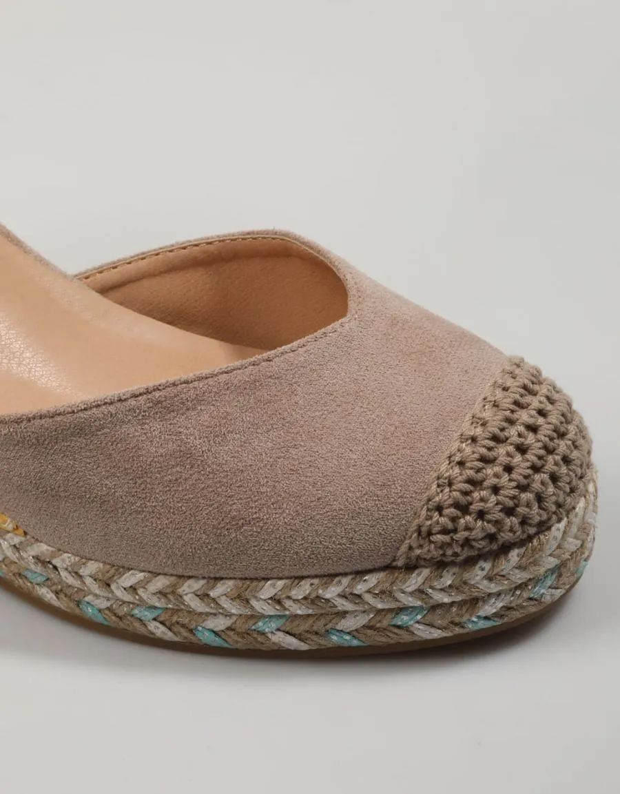  sandales ALMA BLUE 4051 en Taupe 82512
