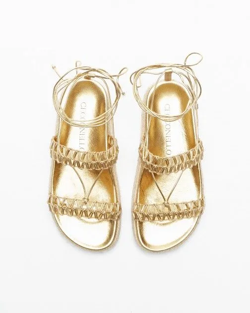 SANDALIAS CECCONELLO 23190018 DORADO