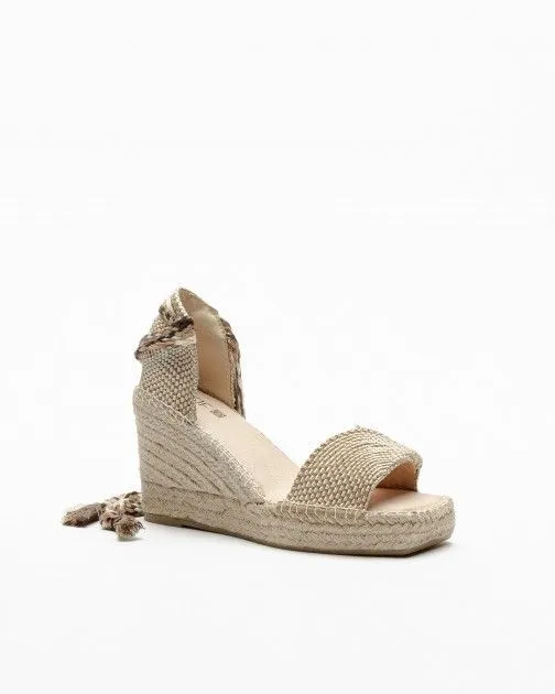 Sandalias con cuña PROF Moon 13 Camel