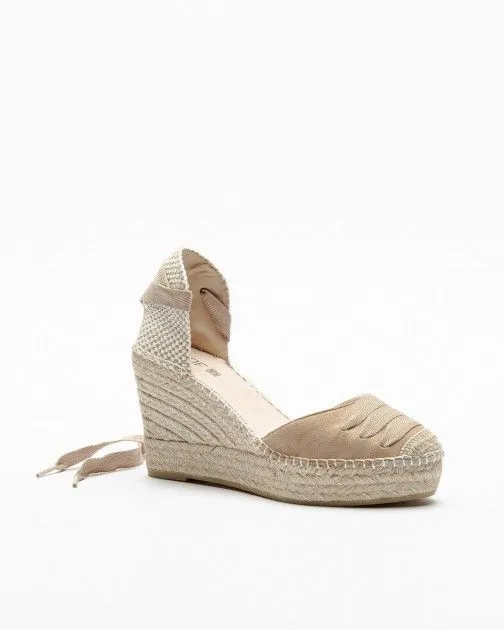 Sandalias con cuña PROF MUSA 39 gris pardo
