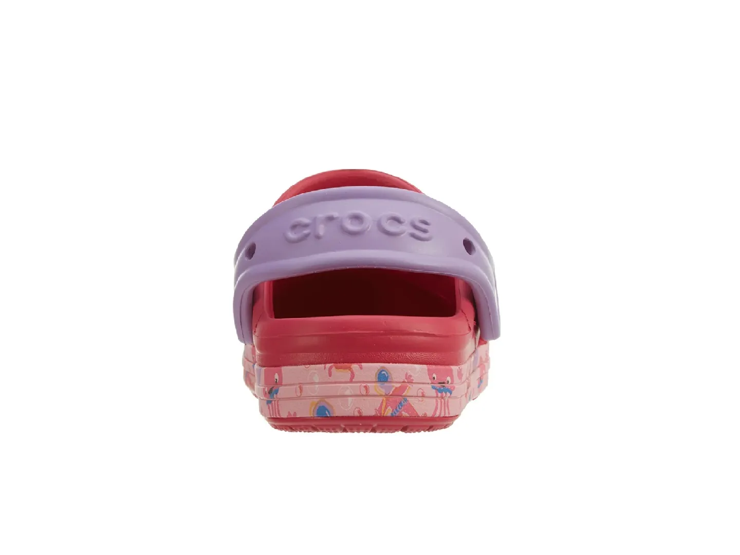 Sandalias Crocs Graphic Rosa Para Niña