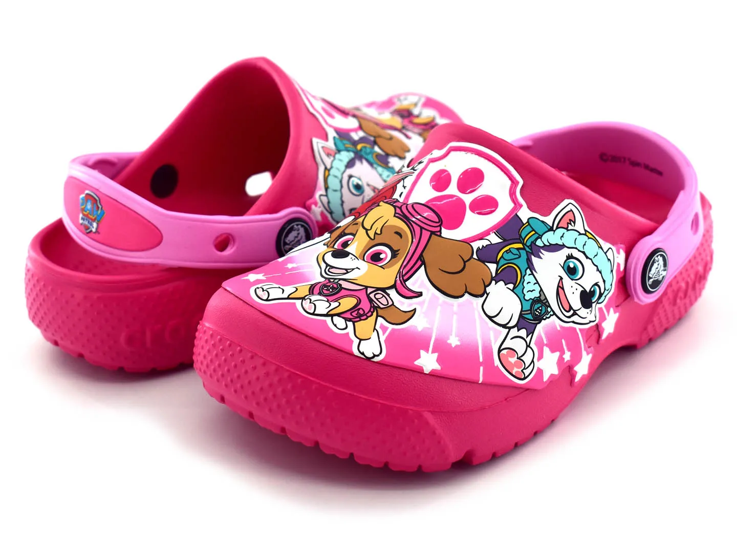 Sandalias Crocs Paw Patrol Rosa Para Niña