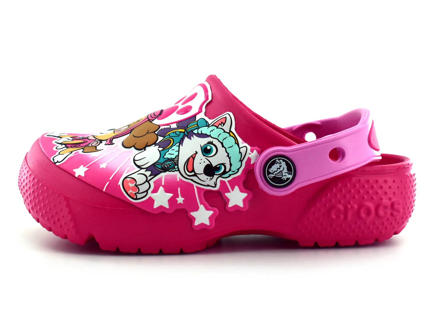 Sandalias Crocs Paw Patrol Rosa Para Niña