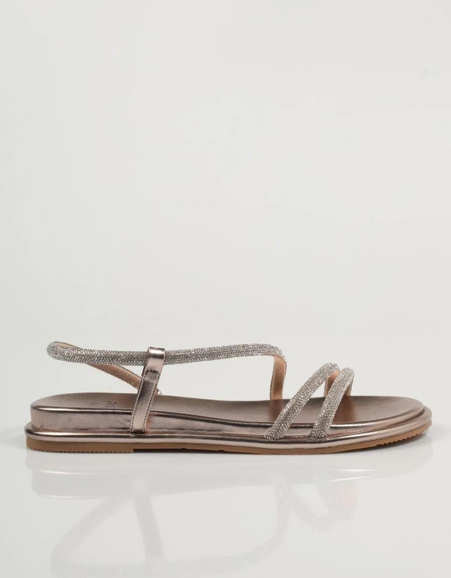 sandals ALMA BLUE Bl en Bronze 82521