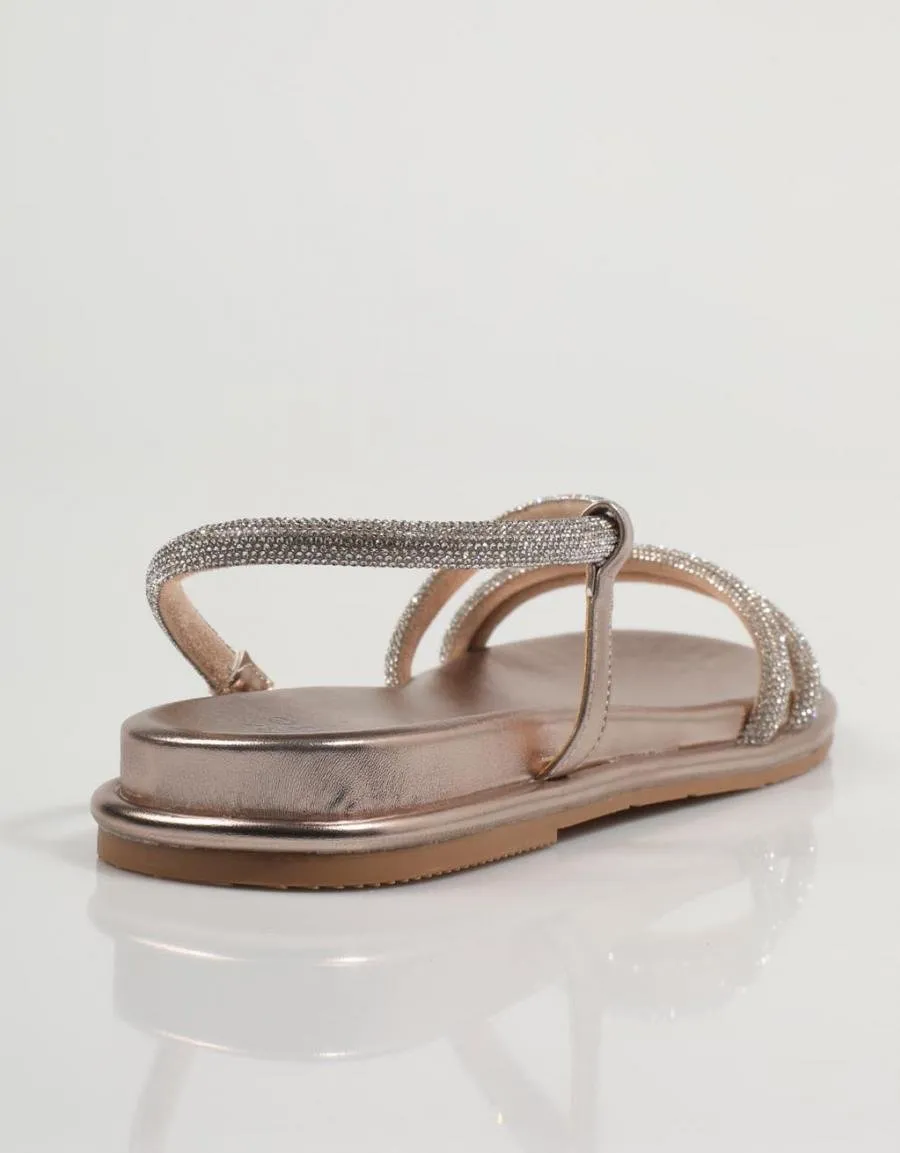  sandals ALMA BLUE Bl en Bronze 82521