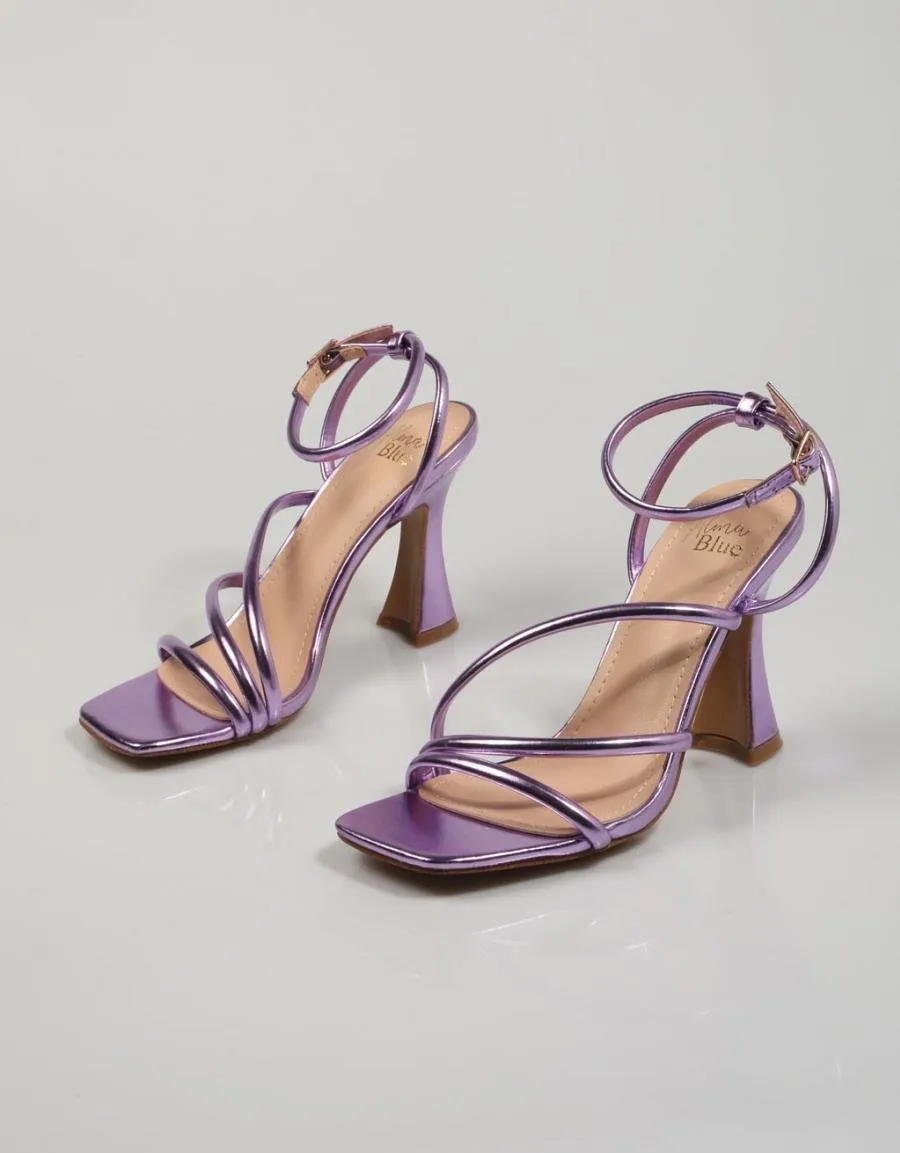  sandals ALMA BLUE Bl en Purple 82523