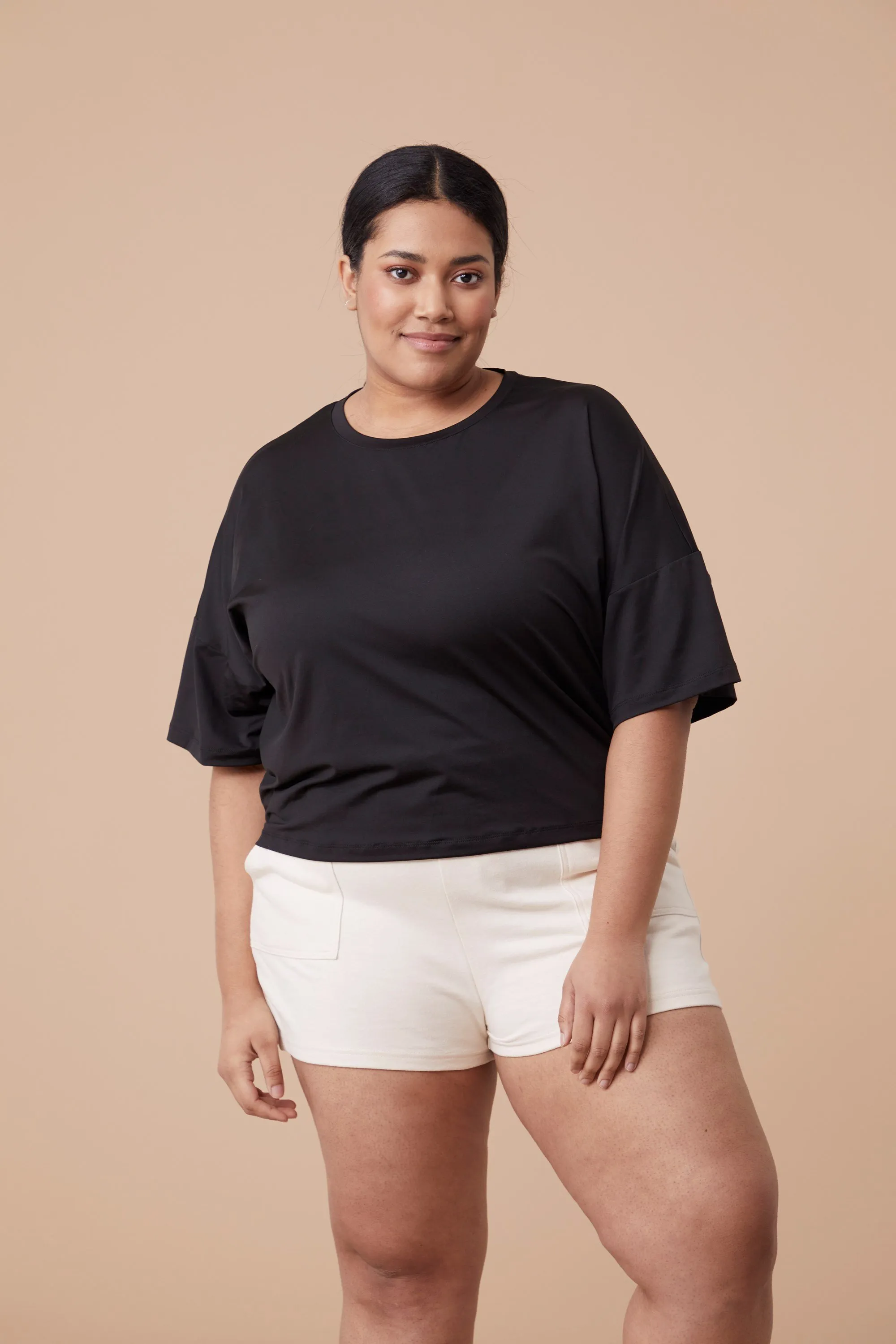 Shadow top corto para mujer