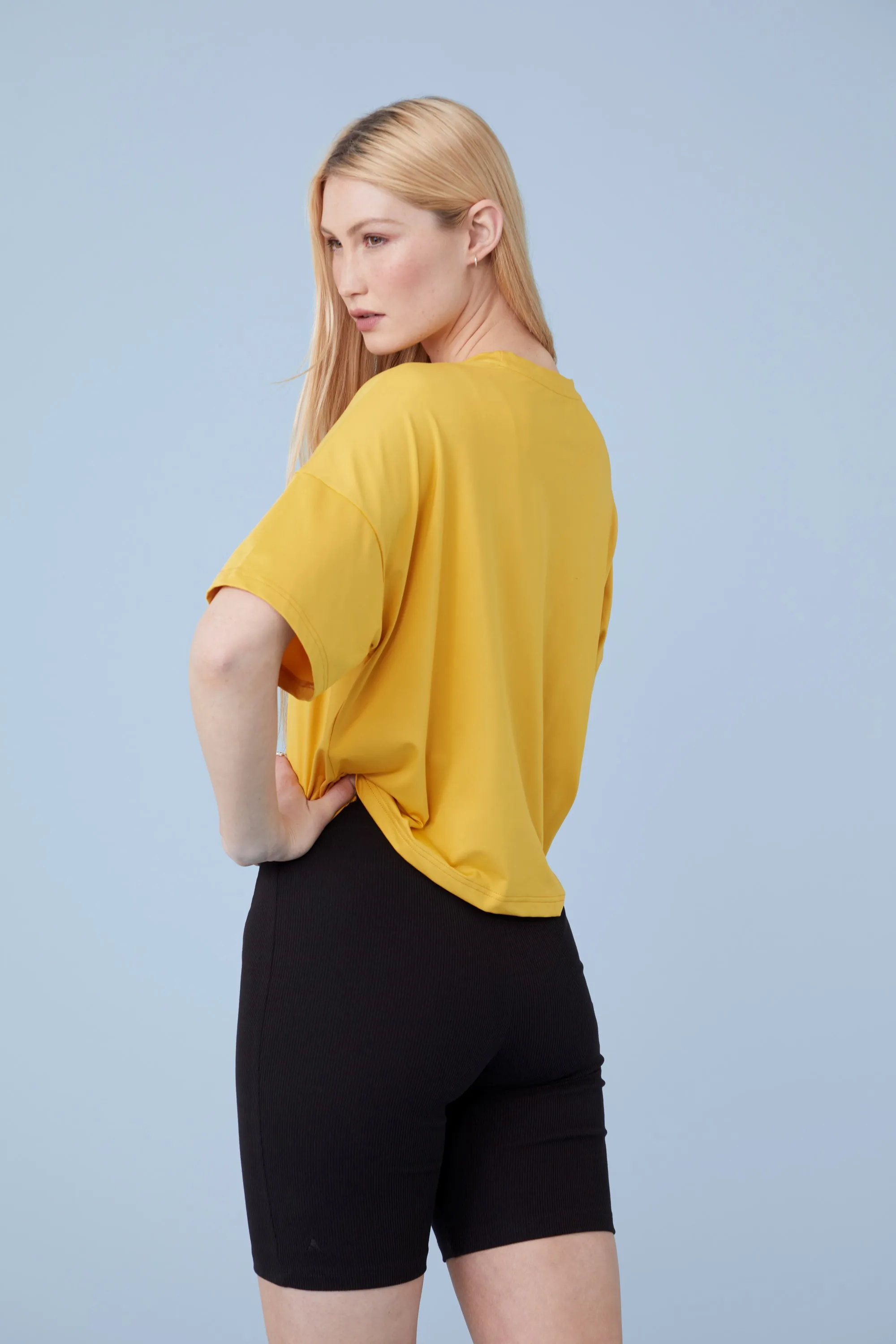 Shadow top corto para mujer