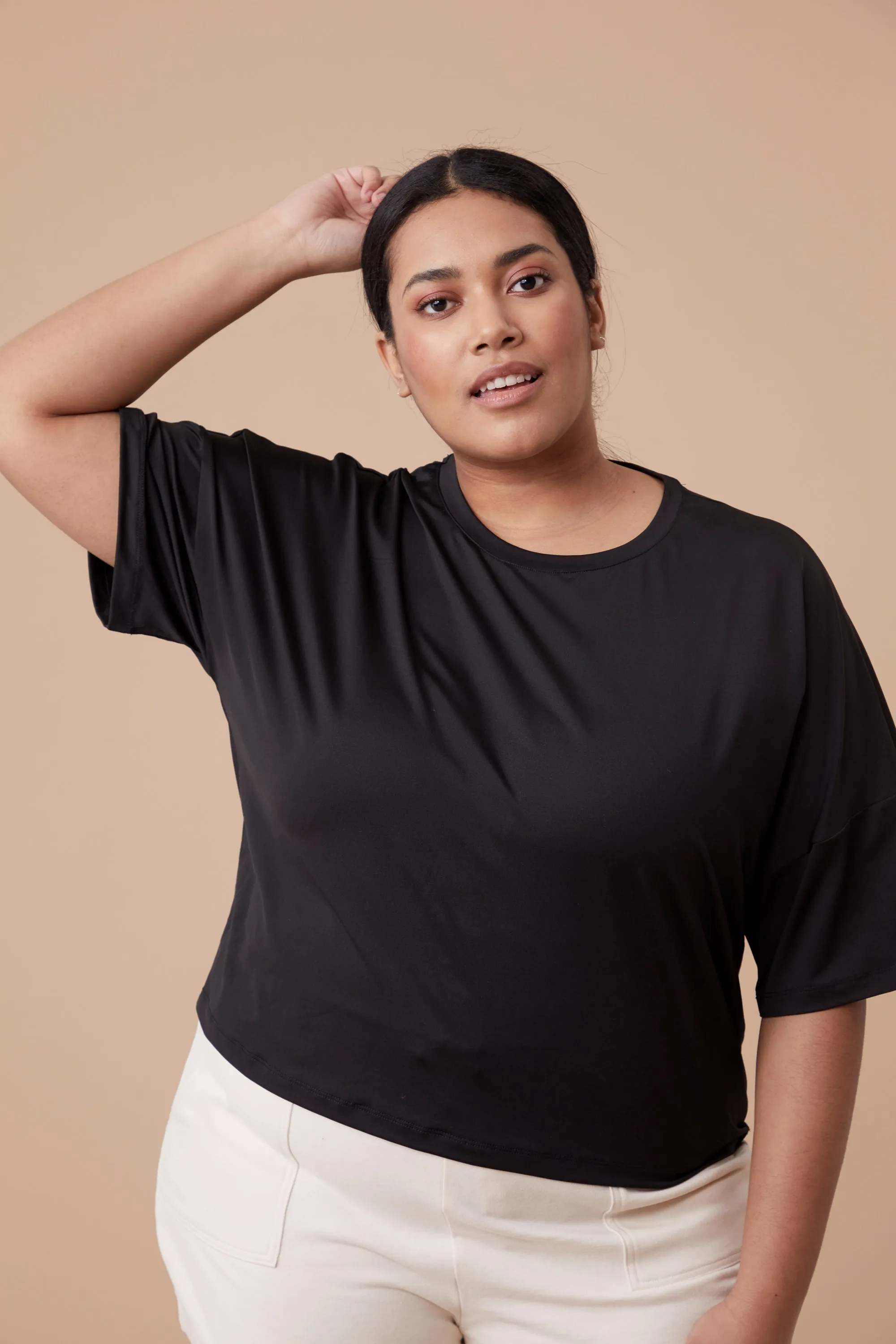 Shadow top corto para mujer