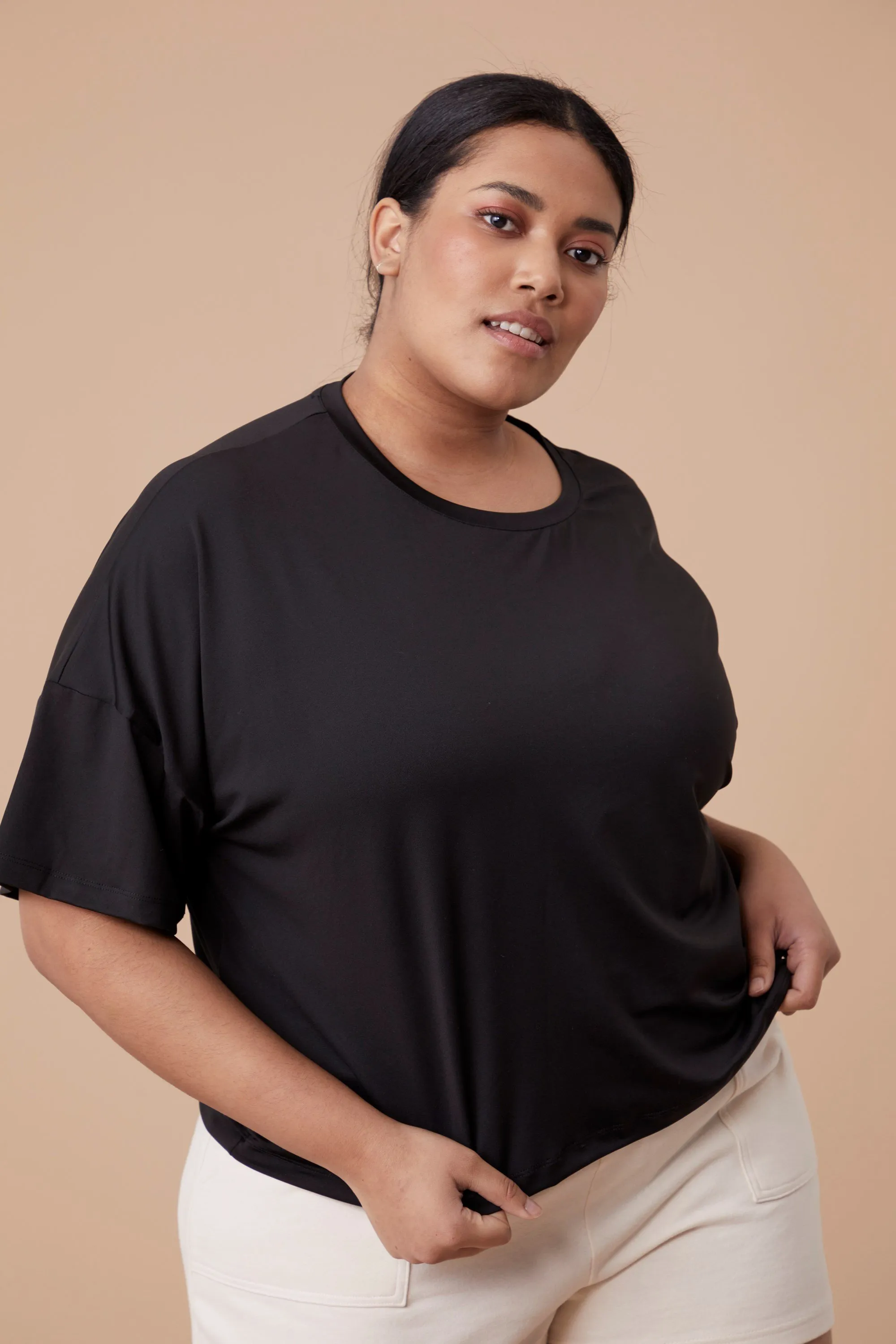 Shadow top corto para mujer