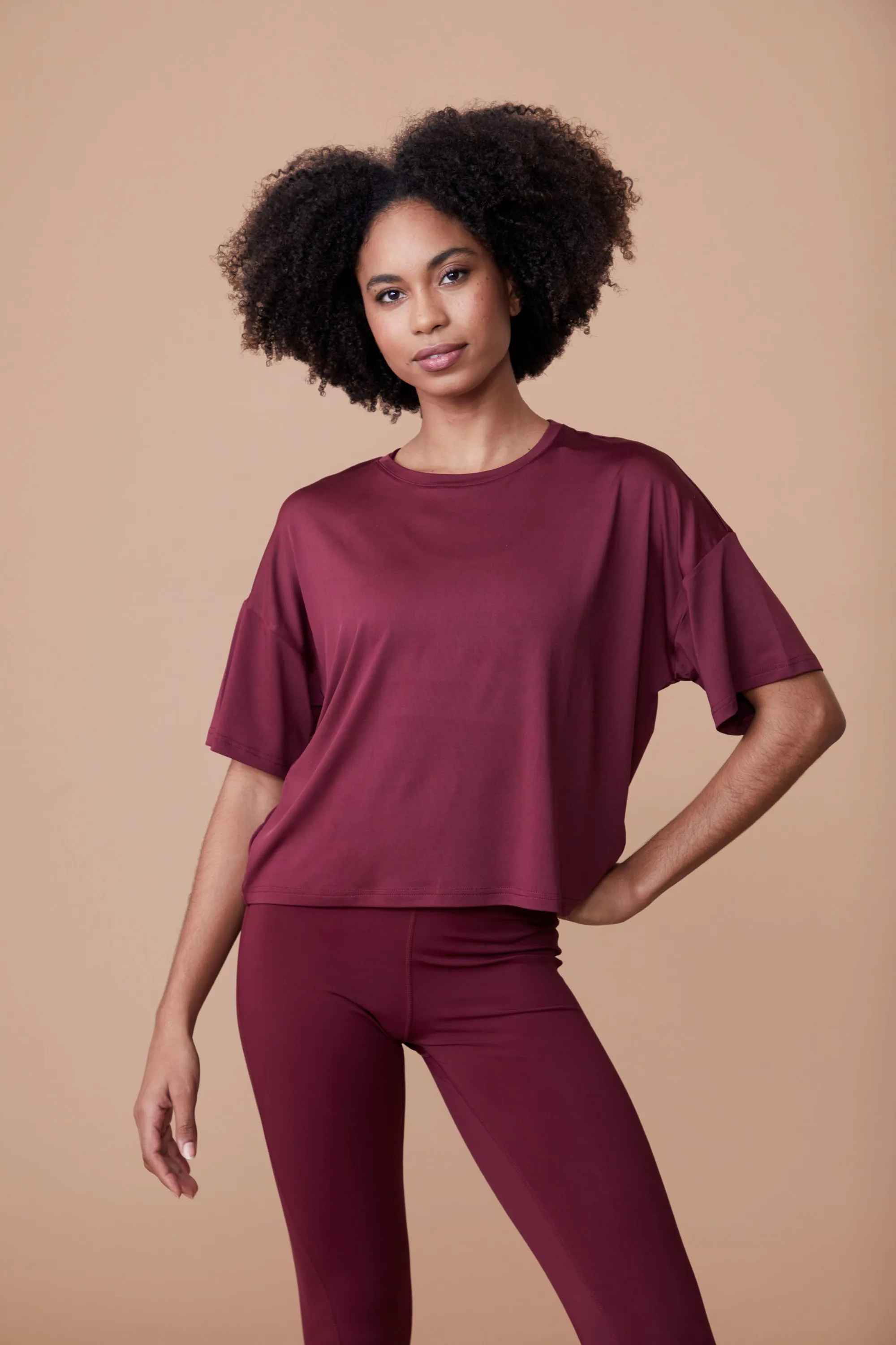Shadow top corto para mujer